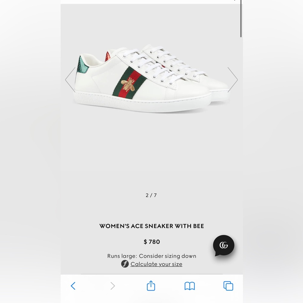Gucci ace sneakers women